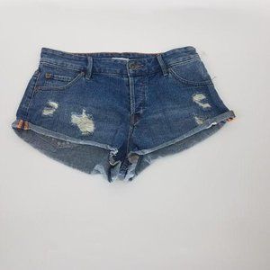 Roxy NWT distressed denim shorts
